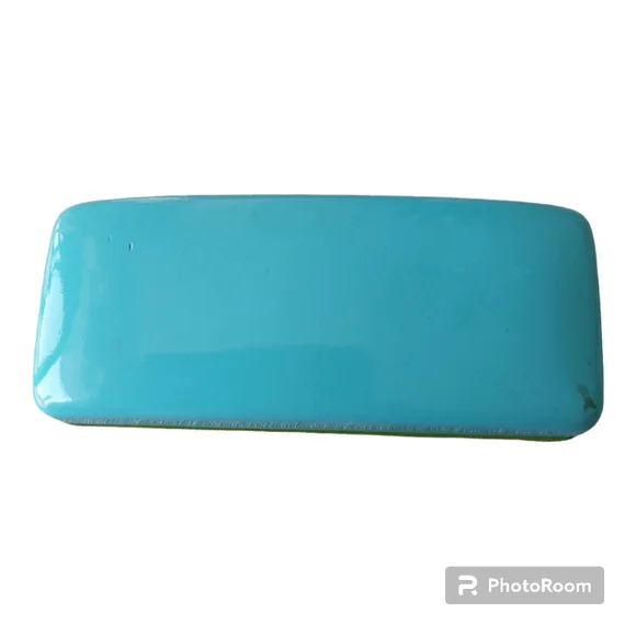 Kate Spade Two-Tone Eyeglass Case Blue & Green - Picture 4 of 11